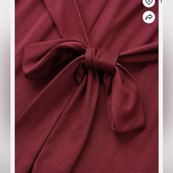 BloomChic Supersoft Essentials Plain Belted Gathered Jumpsuit L us12 - Picture 4 of 6